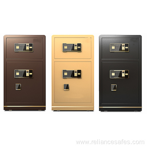 Double door electric fingerprint safes